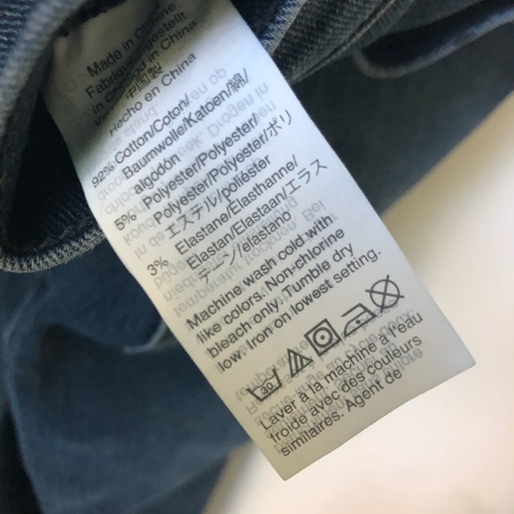 MADEWELL Mid Rise Skinny Mid-wash Blue Jeans Baddie Size 28 - Picture 11 of 11